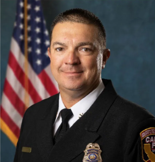 Assistant Fire Chief Josh Bischof